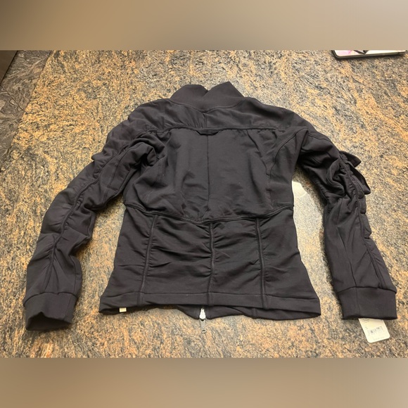 Free People Movement Dark Gray Zip up jacket Size Small new with tags! - Picture 4 of 15